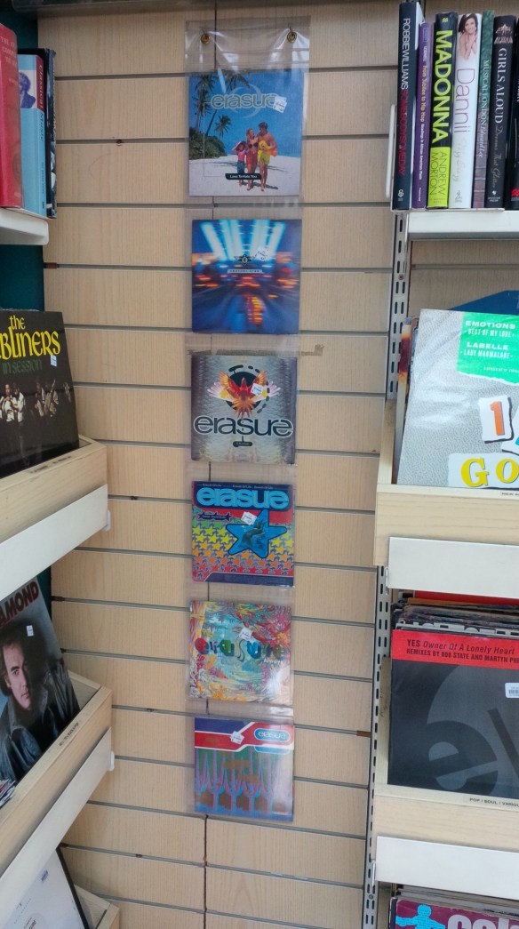 At Oxfam, Marylebone High Street, London