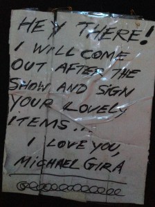 Swans, Concorde 2, Brighton 02/06/2014 (c) Andy Sturmey